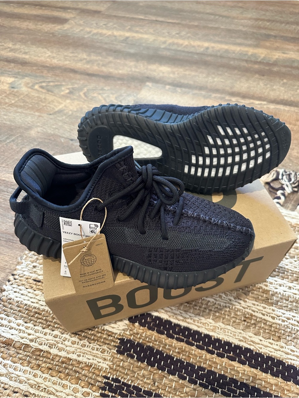 ☾ ADIDAS yeezy boost 350 V2 onyx